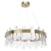 LED krištolinis pakabinamas šviestuvas SWE074-1CP 50cm Brushed Gold