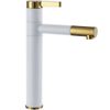 High Bathroom faucet SMART White Gold