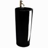 Lavoar de podea freestanding Ceramic BLANKA Negru Black