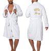 Peignoir MEN King White collar L/XL