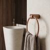 Patère de salle de bain Ring 64106 SOLO Brush Copper