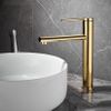 Rubinetto da lavabo REA OVAL GOLD high