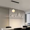 Люстра LED LHJ033-CP BLACK