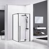 shower enclosure Rea Fargo 90x90 Black Mat