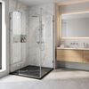Shower tray Magnum CARRARA BLACK 90x90