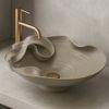 Ceramic Countertop Basin REA HM-12 Handmade ART