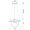 Suspension LED G066-CP Gold