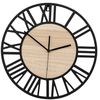 Orologio Da Parete Loft Round 35 cm metallo/ legno MC70902