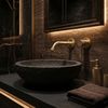 Змішувач прихованого монтажу REA Venti Brush Gold