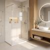 shower tray Rea Belmond White 80x100 Chrome