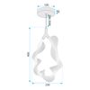 Люстра LED G013-1CP WHITE/GOLD