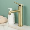 Bathroom faucet Rea Foss Gold Low