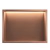ВСТРАИВАЕМАЯ ВАННАЯ ПОЛКА LED 30x45 brush copper