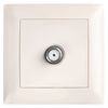 Prise Antenne avec Cadre OSTE JNH012-A BEIGE