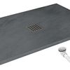 Shower tray Grey Rock 80x120