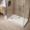 shower tray Rea Belmond White 90x120 Chrome