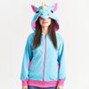 Bluza z kapturem Kigurumi Pegaz Blue S