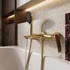 Grifo de bañera PREMIUM REA Como Brush Gold