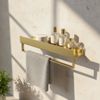 Bathroom shelf SF01 60cm gold brush