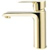 Bathroom faucet REA Bloom Gold Low