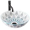 Countertop basin Rea Mandala