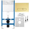 Concealed cistern frame K011A-Q Rea HD Gold