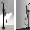 Bath faucet Rea Lungo Ortis black