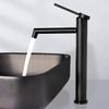Bathroom faucet Rea Foss BLACK Matt High