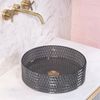 Countertop washbasin Rea Cristal Black 35