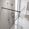 Shower screen support arm 150 cm Rea Black