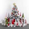 Gnomo di Natale 50cm RED/GREY YX-019