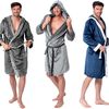 Мъжки халат Comfort D.Grey