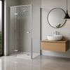 Duschkabine Rea Atlas 90x80 Chrome