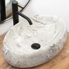 Countertop washbasin Rea Linda Stone