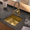 Stainless steel sink ANTHONY 50 GOLD