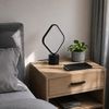 LED-Nachttischleuchte LHJ124-T Schwarz