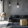 Lampe suspendue Loft Black Shine APP595-1CP
