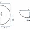 Vasque à poser Rea Kioto