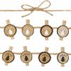 Christmas decoration set 8 wood tree KL-21X11