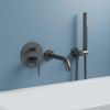 Wall Mounted Bath faucet Rea Lungo Titan + Box