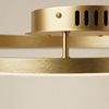 Lámpara de techo LED SWE062-C BRUSH GOLD