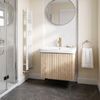 Meuble de salle de bains avec lavabo Rea DB85-50-3 Orio Light 50cm