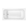 Built-in acrylic bathtub Rea Gloria 130
