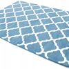 Clover Blue plyšový koberec