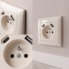 Single grounded socket with frame + USB-A USB-C OSTE JNH004-G Beige