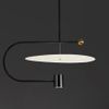 LAMPADA DA SOFFITTO LED NERA BLACK APP589-1CP