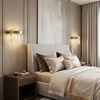 LED sieninis šviestuvas SWE075-W Brushed Gold
