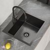 Stainless steel sink LUKE 90 Black