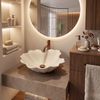 Countertop Basin Rea Flower Vanilla
