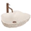 Countertop Basin Rea Isla Warm Beige